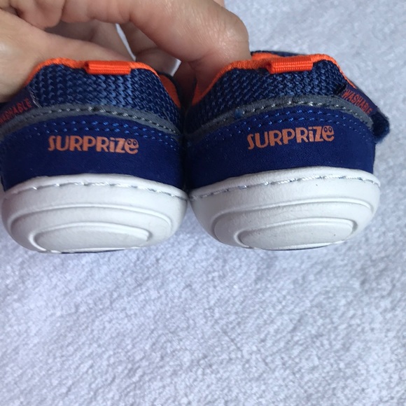 Stride Rite Surprize Blue and Orange tennis shoes - Picture 8 of 8
